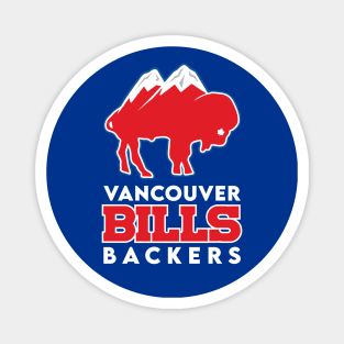 Vancouver Bills Backers Magnet